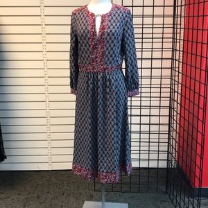 LOFT longg sleeve dress